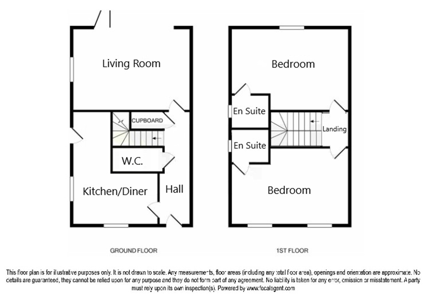 1, The Old Post Office, Clacton Road, Colchester floorplan