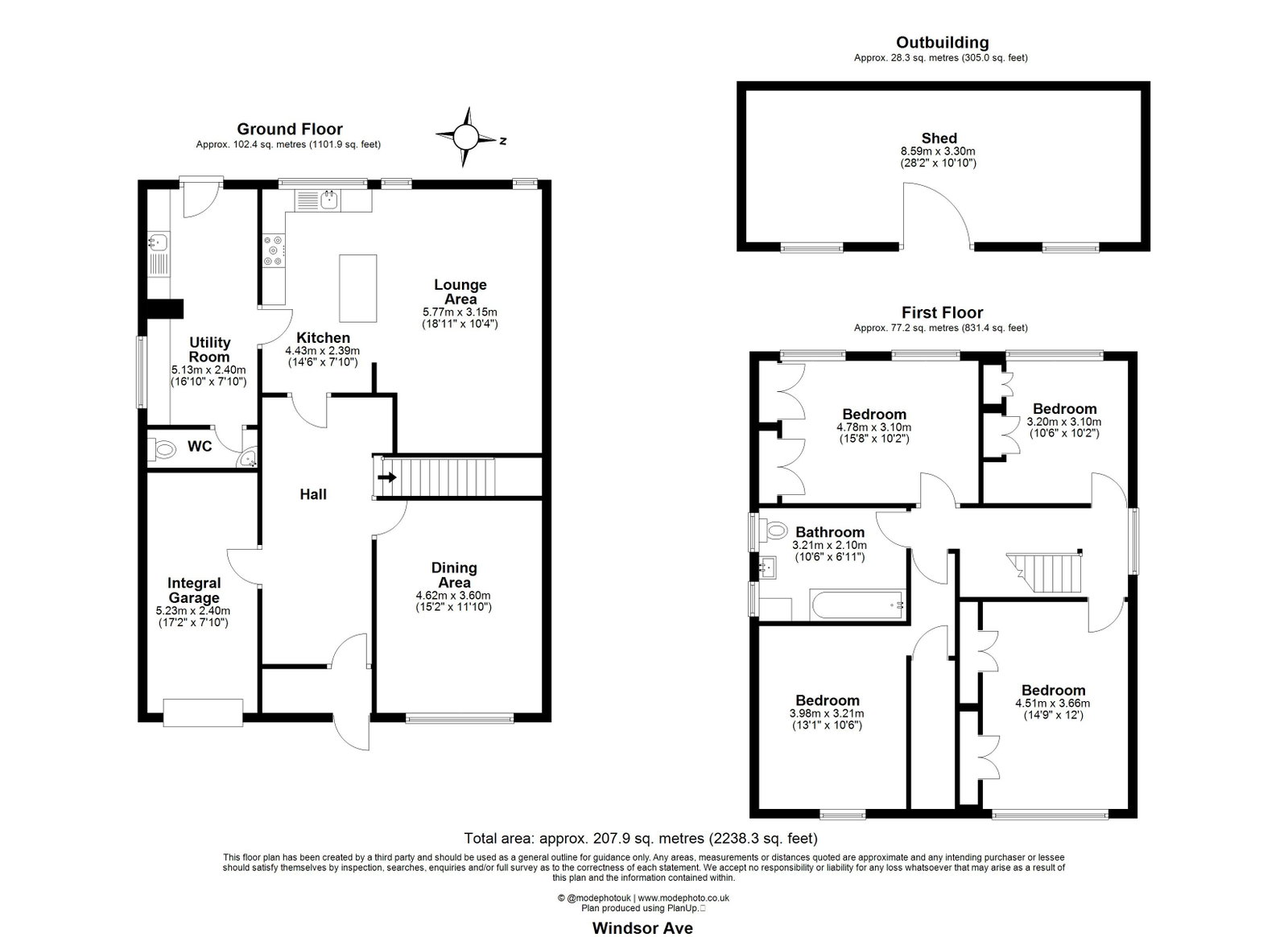 29, Windsor Avenue, Grays floorplan