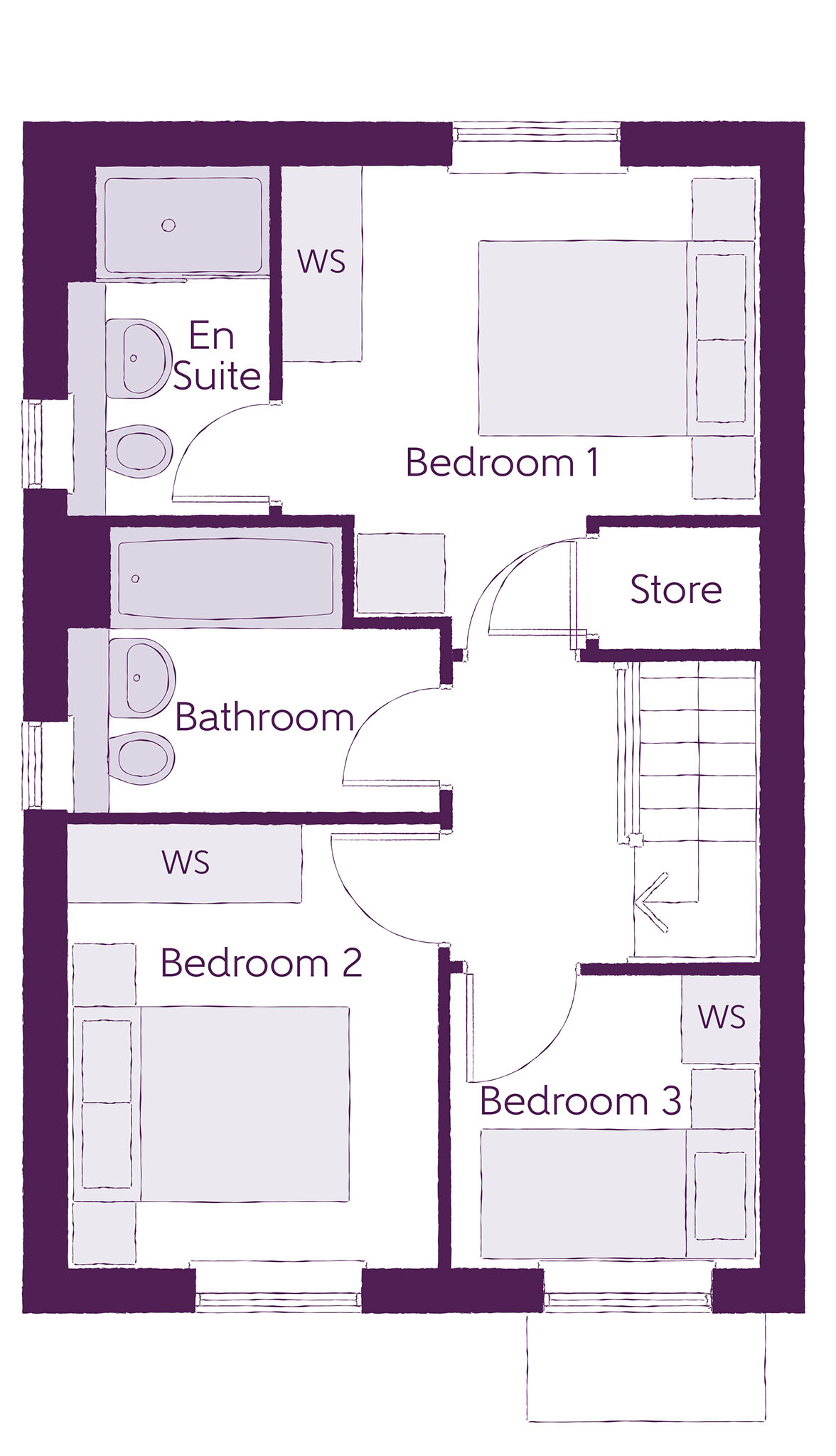 175, Welsh Road, Deeside floorplan