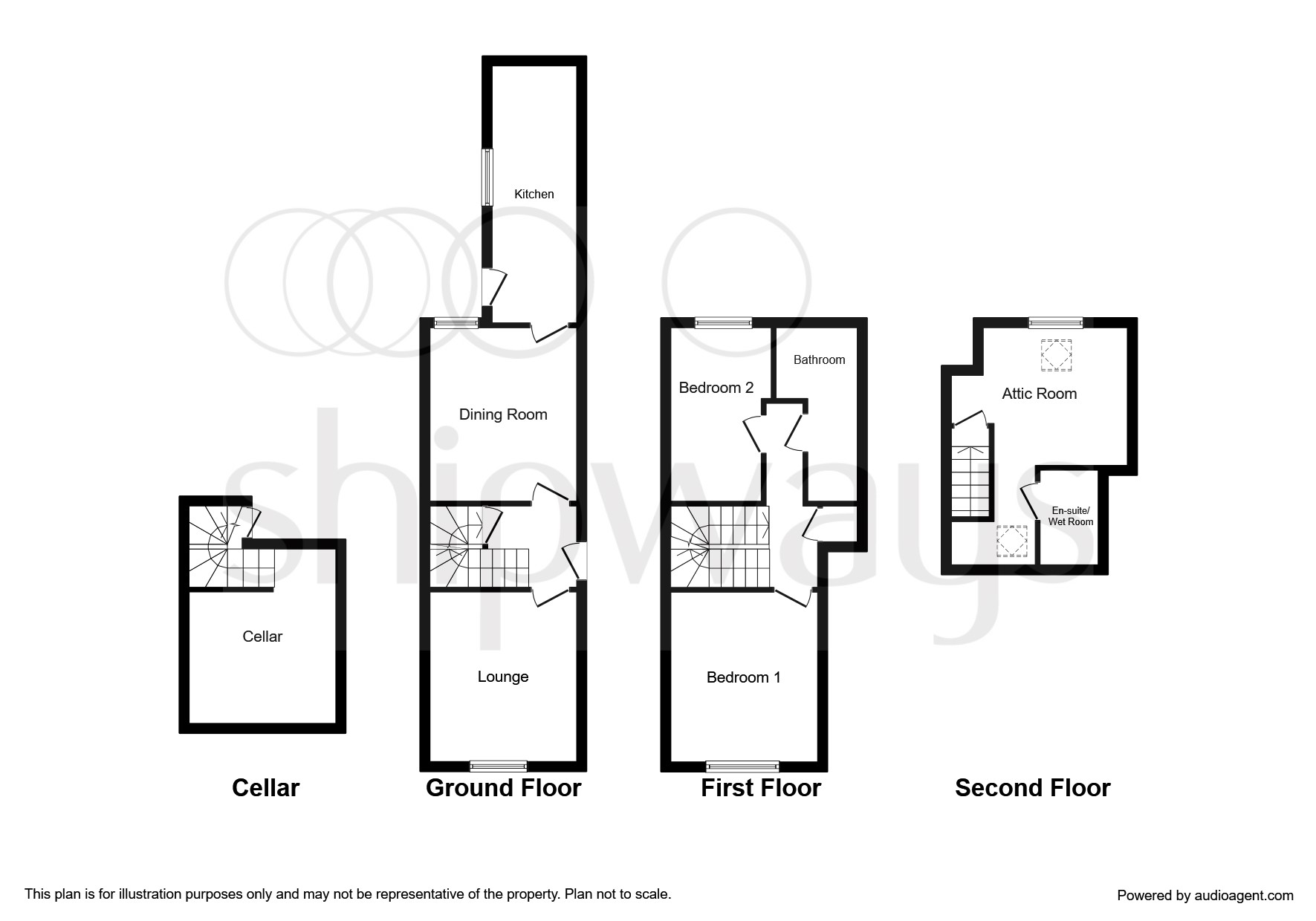 3 Bedrooms Terraced house for sale in Birmingham Road, Hurcott, Kidderminster DY10