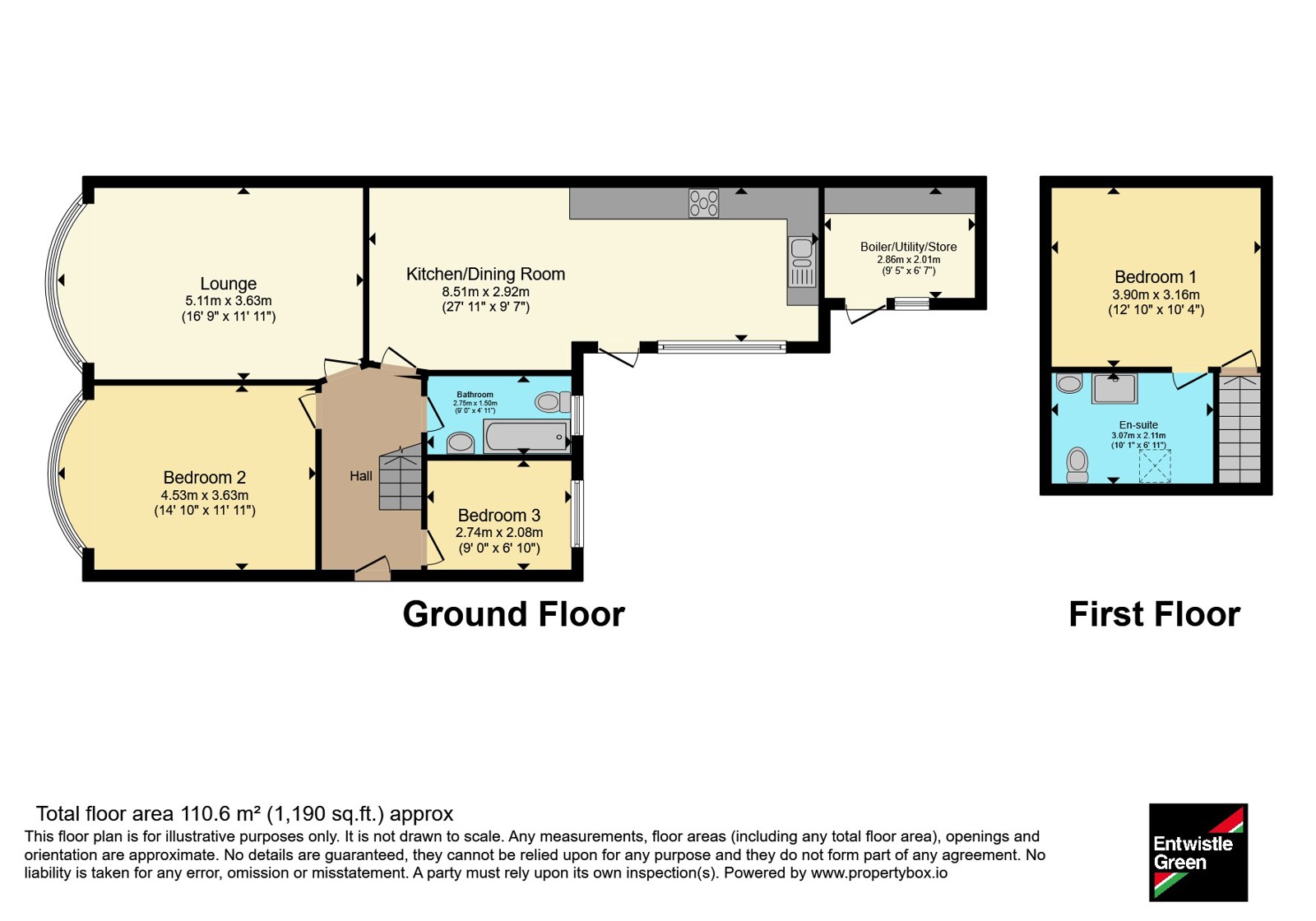 107, Newhouse Road, Lancashire floorplan