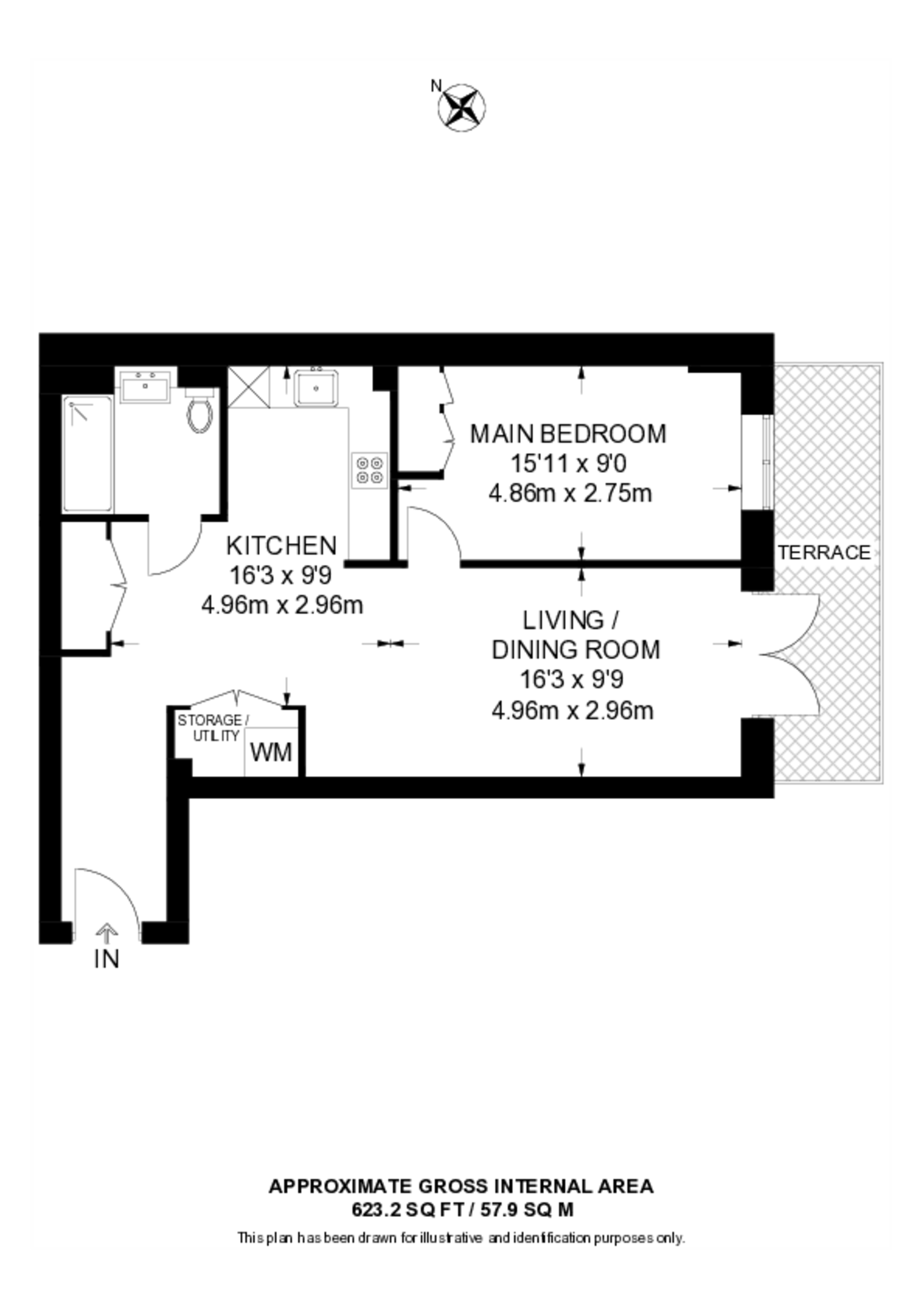 One Clapham Junction, Clapham Junction floorplan