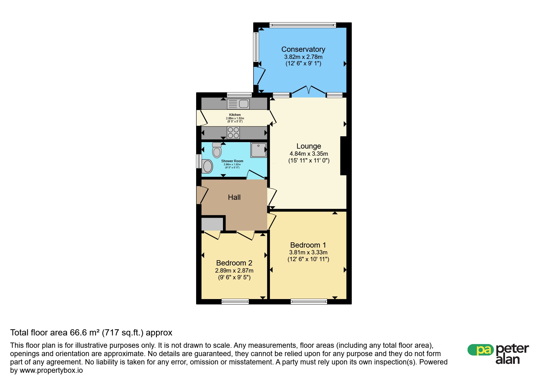 14, Heol Teilo, Pontypool floorplan