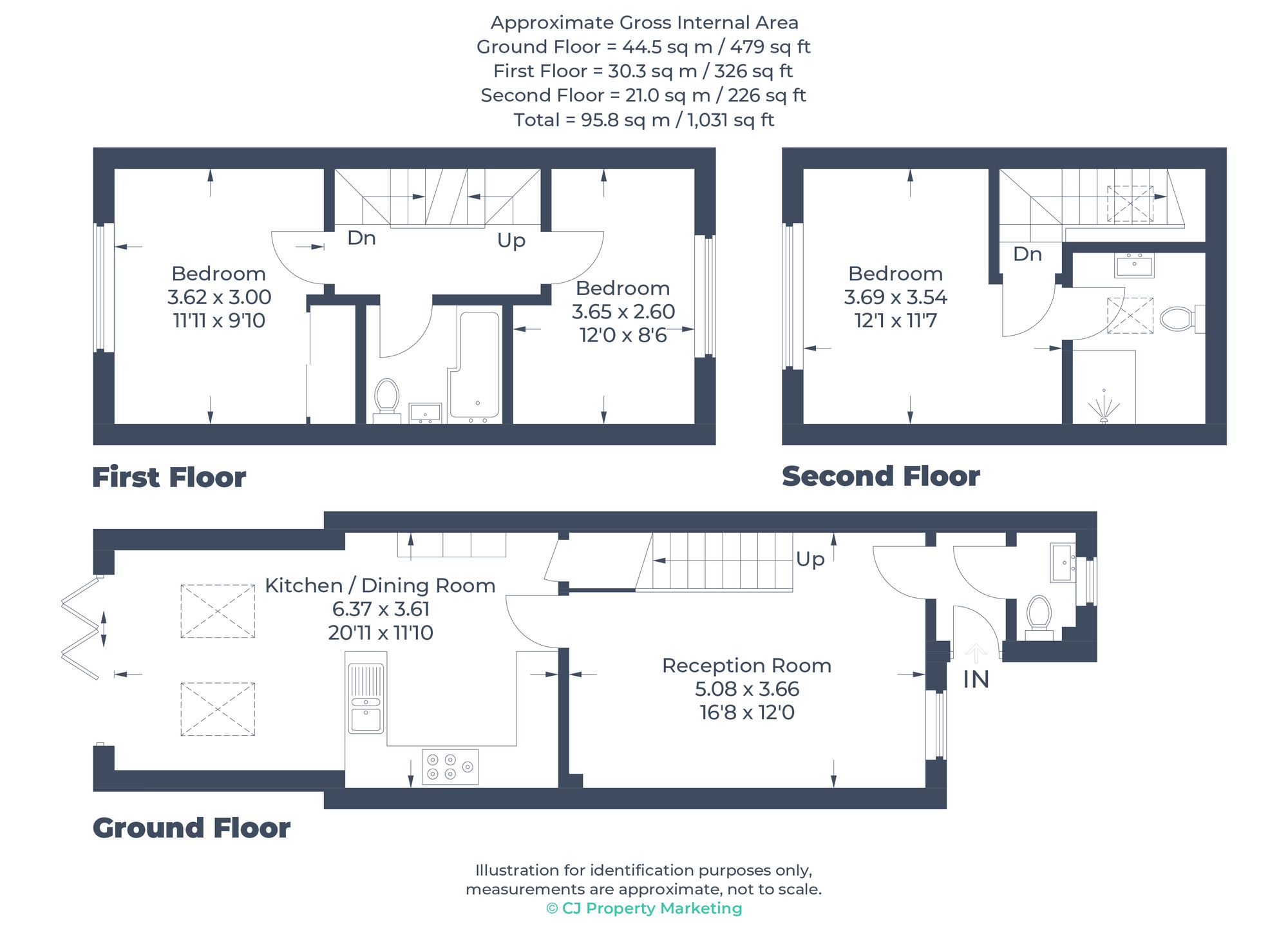 6 Williamson Way, Rickmansworth floorplan