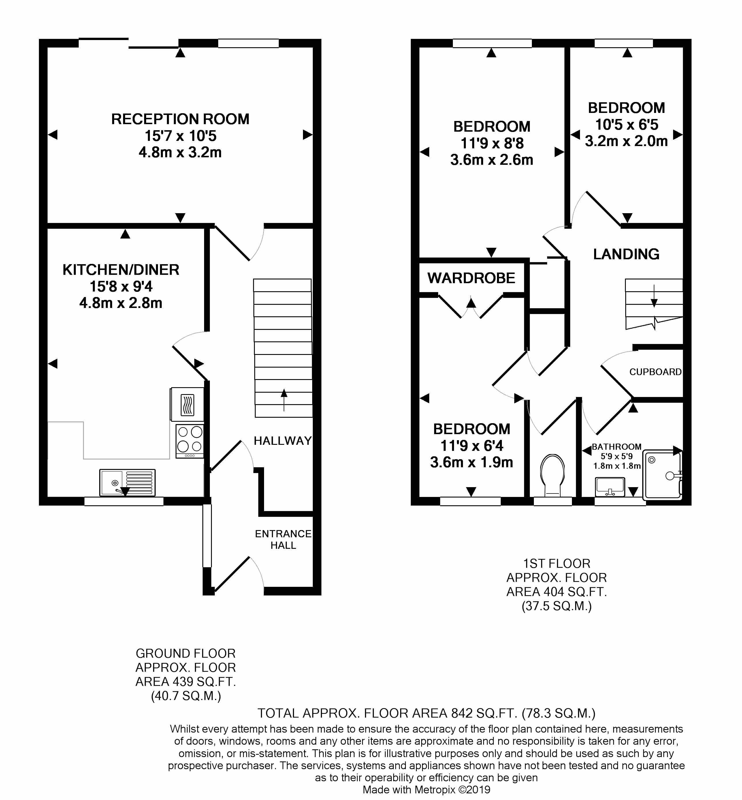 3 Bedrooms Terraced house for sale in Cobham Close, Wallington SM6