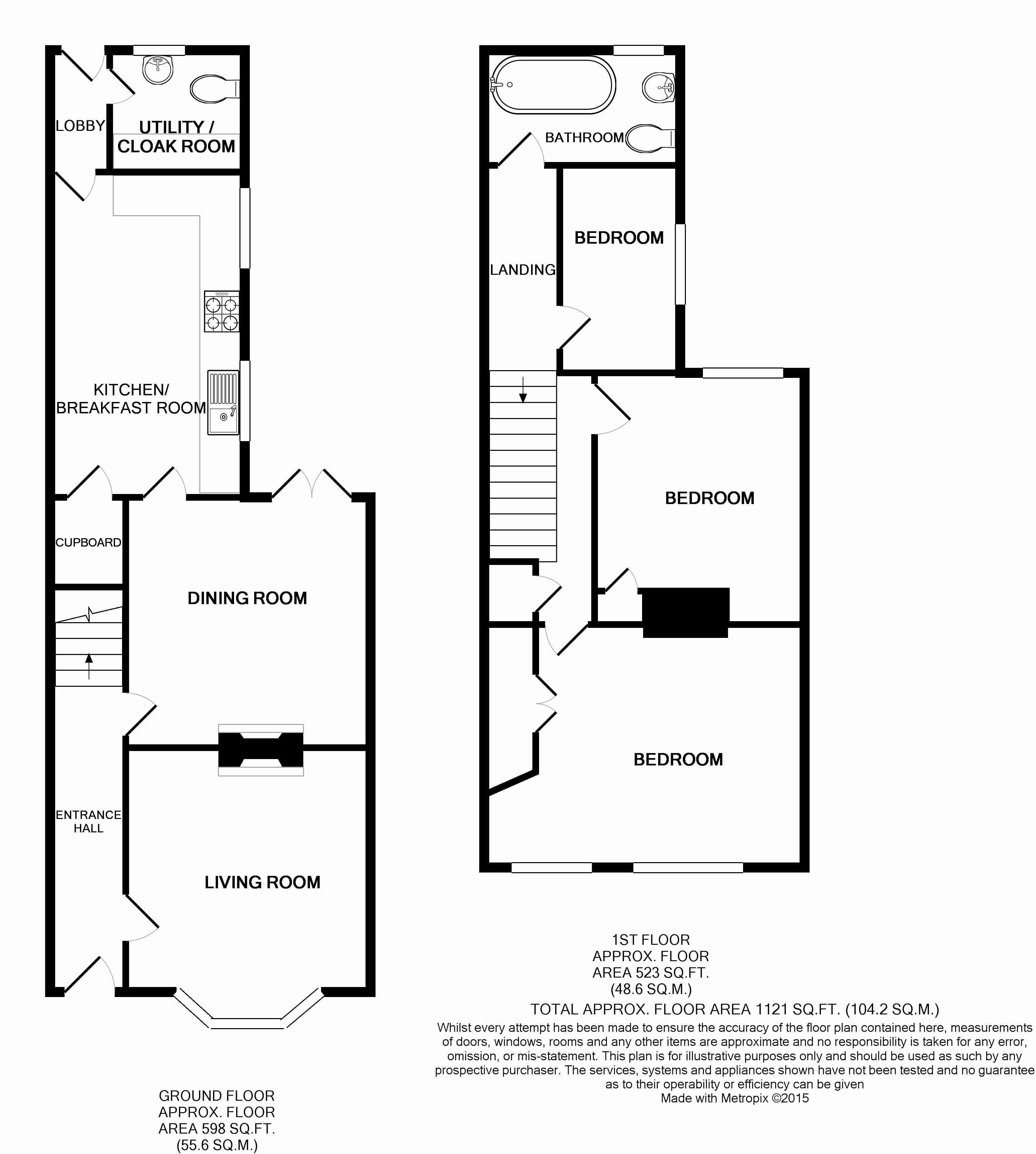 Chalk Hill Road, Norwich floorplan
