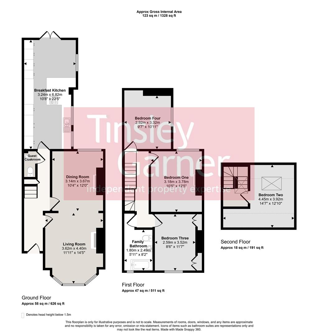 4, Mount Crescent, Stone floorplan