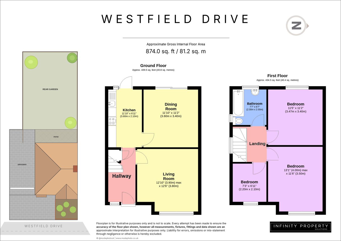 Westfield Drive, Harrow floorplan