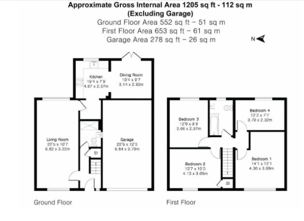 10, Ely Road, Ely floorplan