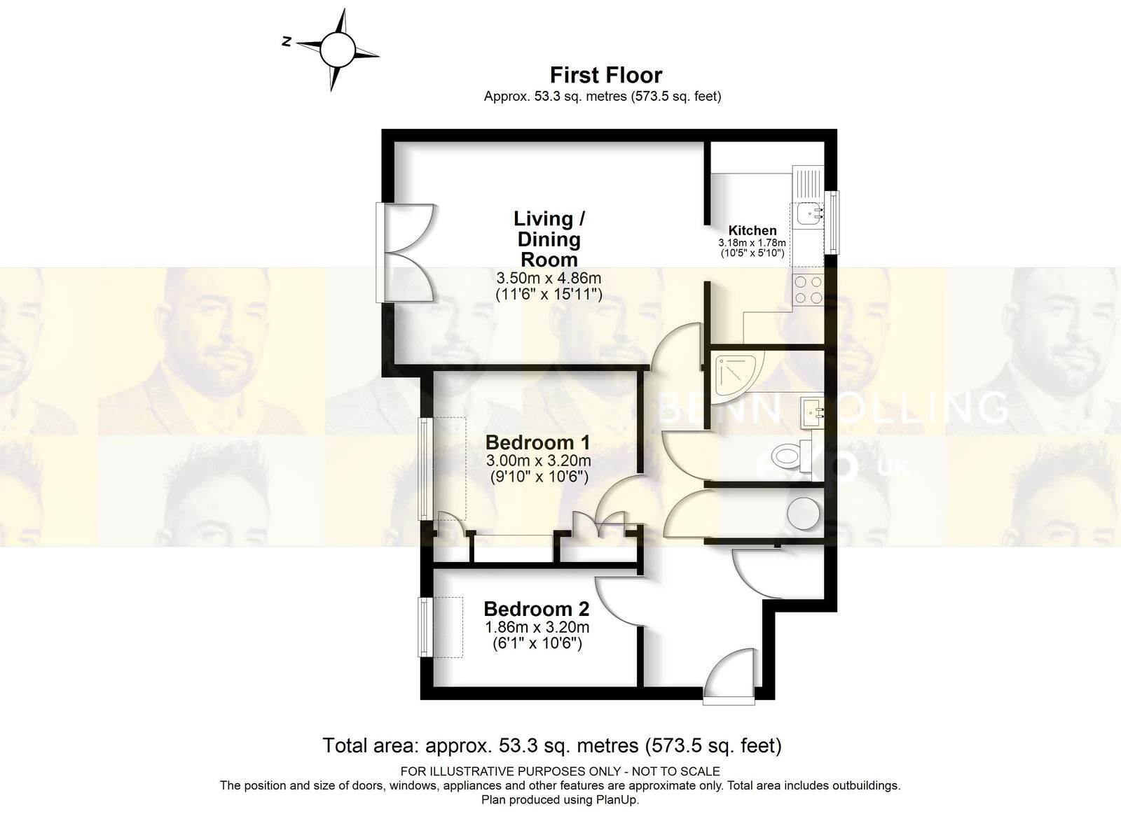 21, Saddlers Walk floorplan