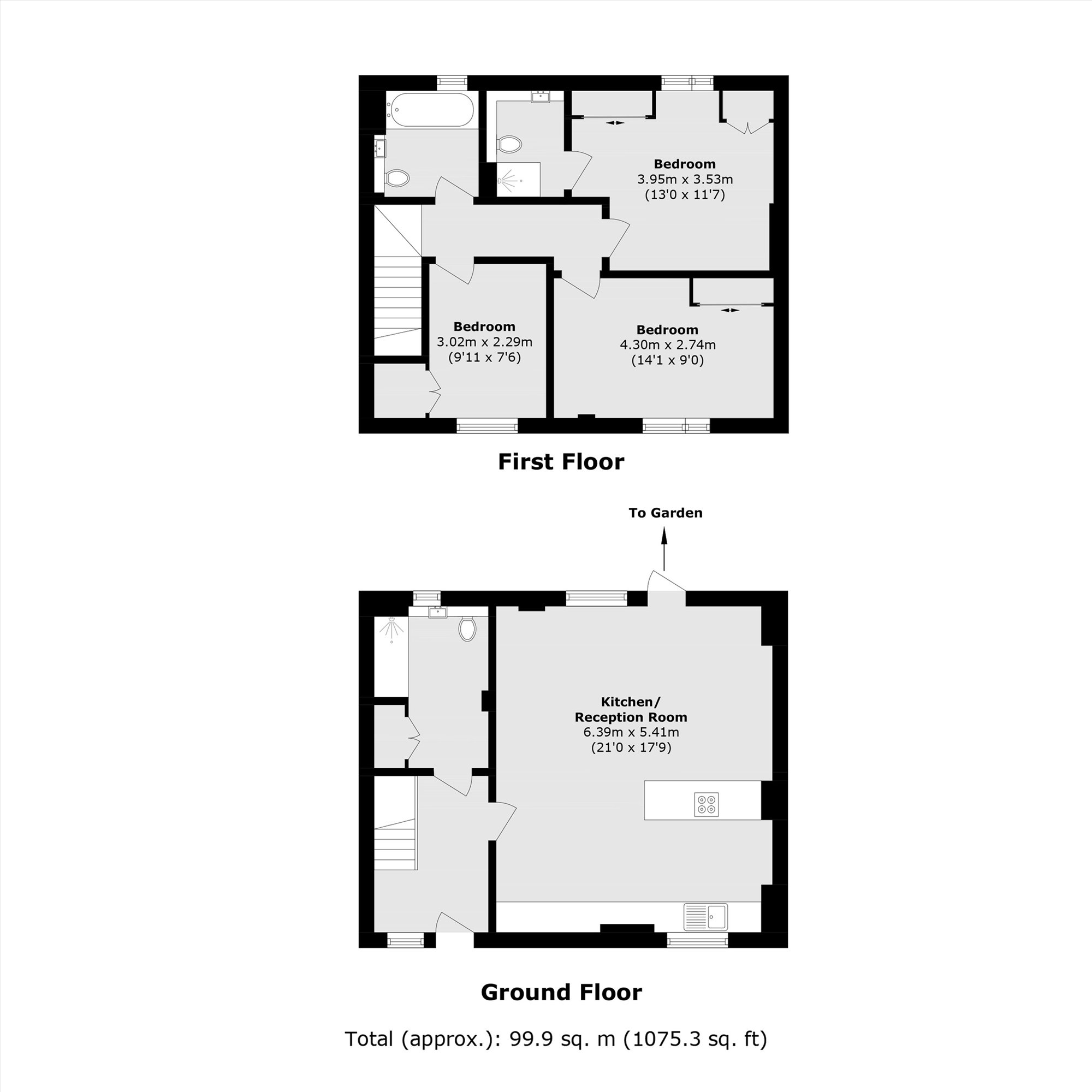 98, Fishers Way, Wembley floorplan