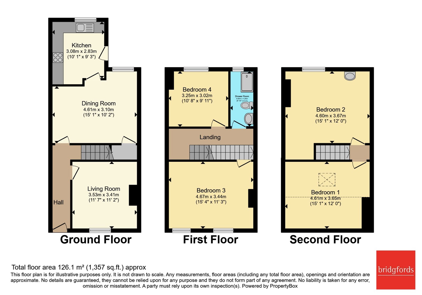 4, Norburn Road, Greater Manchester floorplan