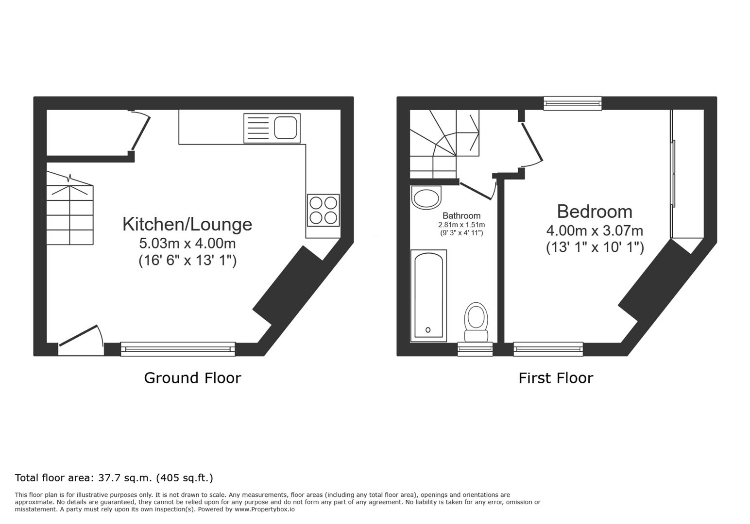 11, Park Square, Halifax floorplan