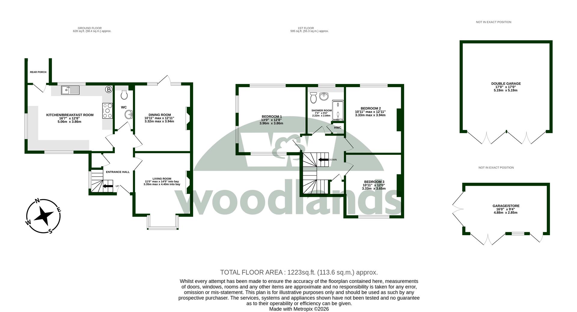 50, Parsonage Road, Horsham floorplan