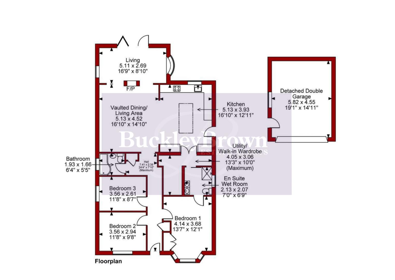 51, Mansfield Road, Mansfield floorplan