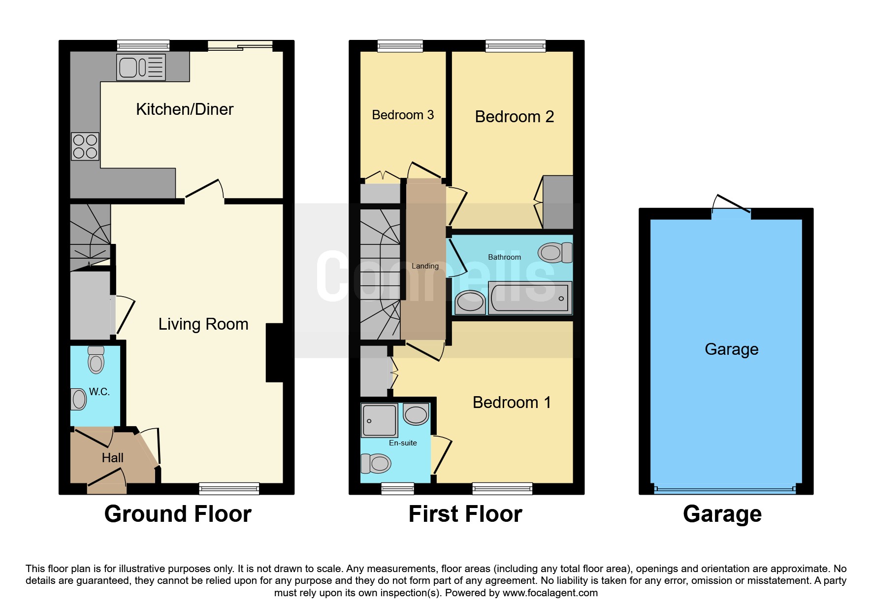 98, Brookfield Way, Cambridge floorplan