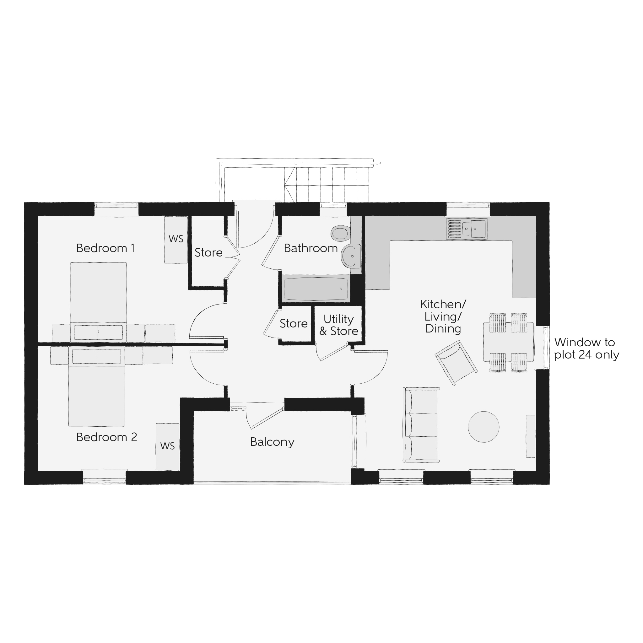 23, Whitecliff, Eastern Quarry, Ebbsfleet floorplan
