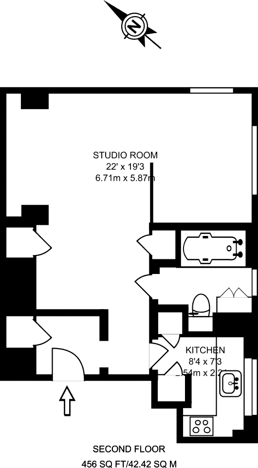 Euston Road, Euston floorplan