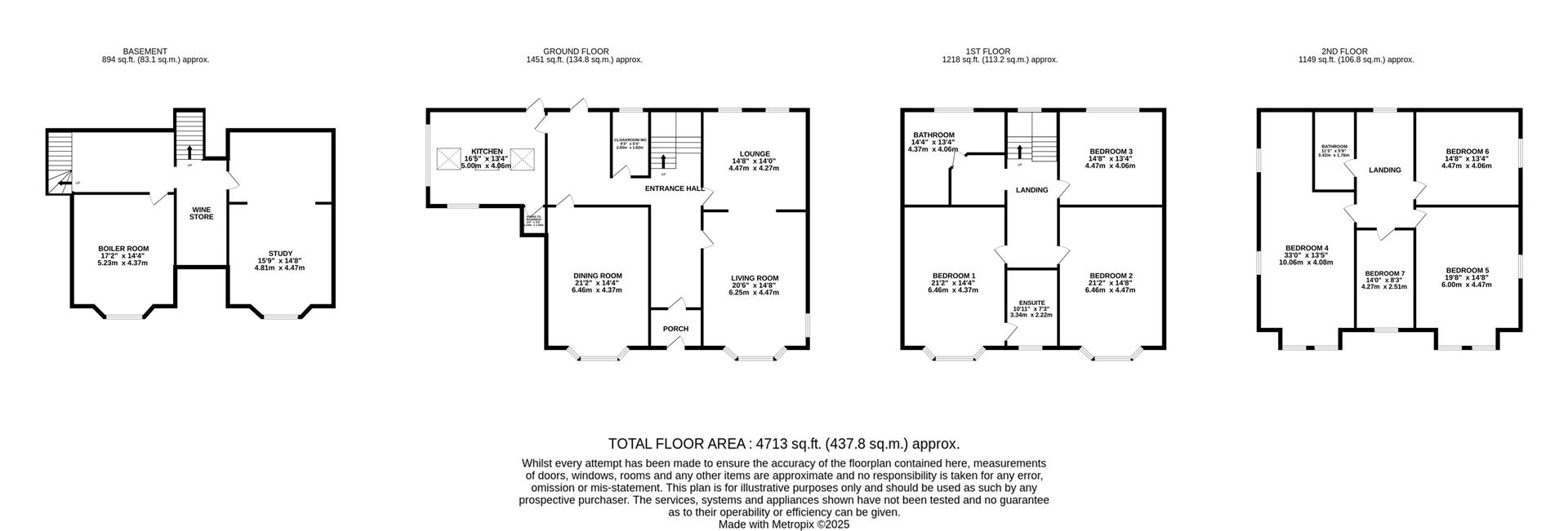 Glentramman Mansion House, Ramsey floorplan