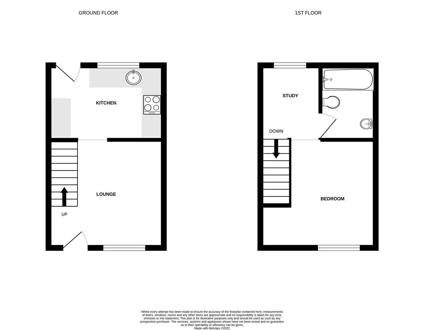 Brook Street, Colchester CO1, 1 bedroom terraced house for sale