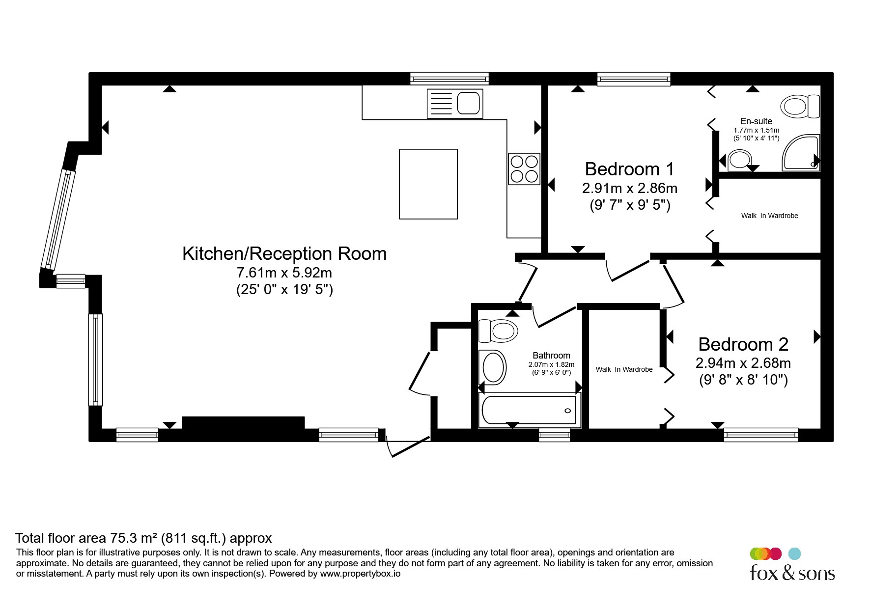 15, West Way, Beauport, St. Leonards-On-Sea floorplan