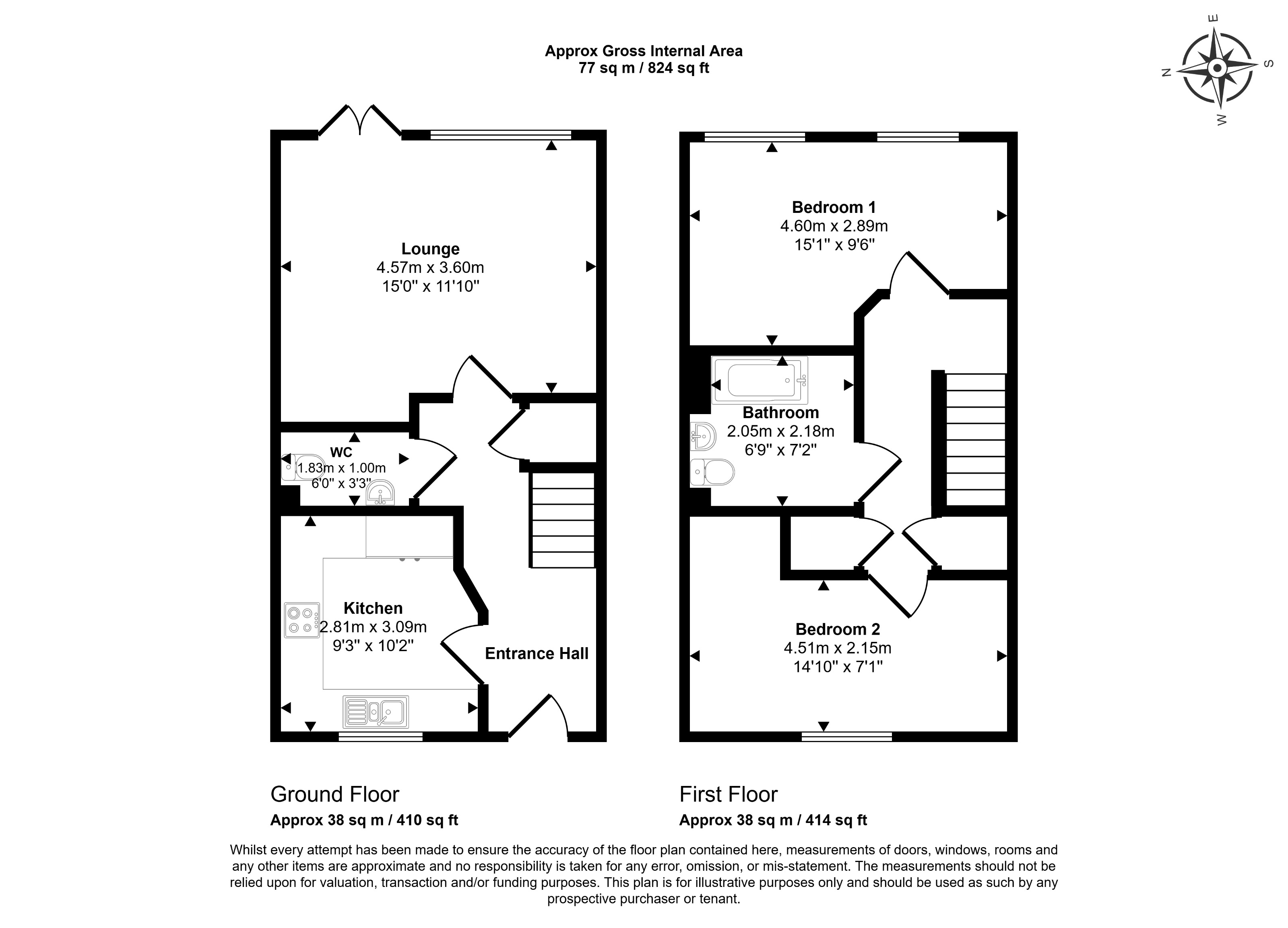 N/A, 7 Brooklands Road, Rochford floorplan