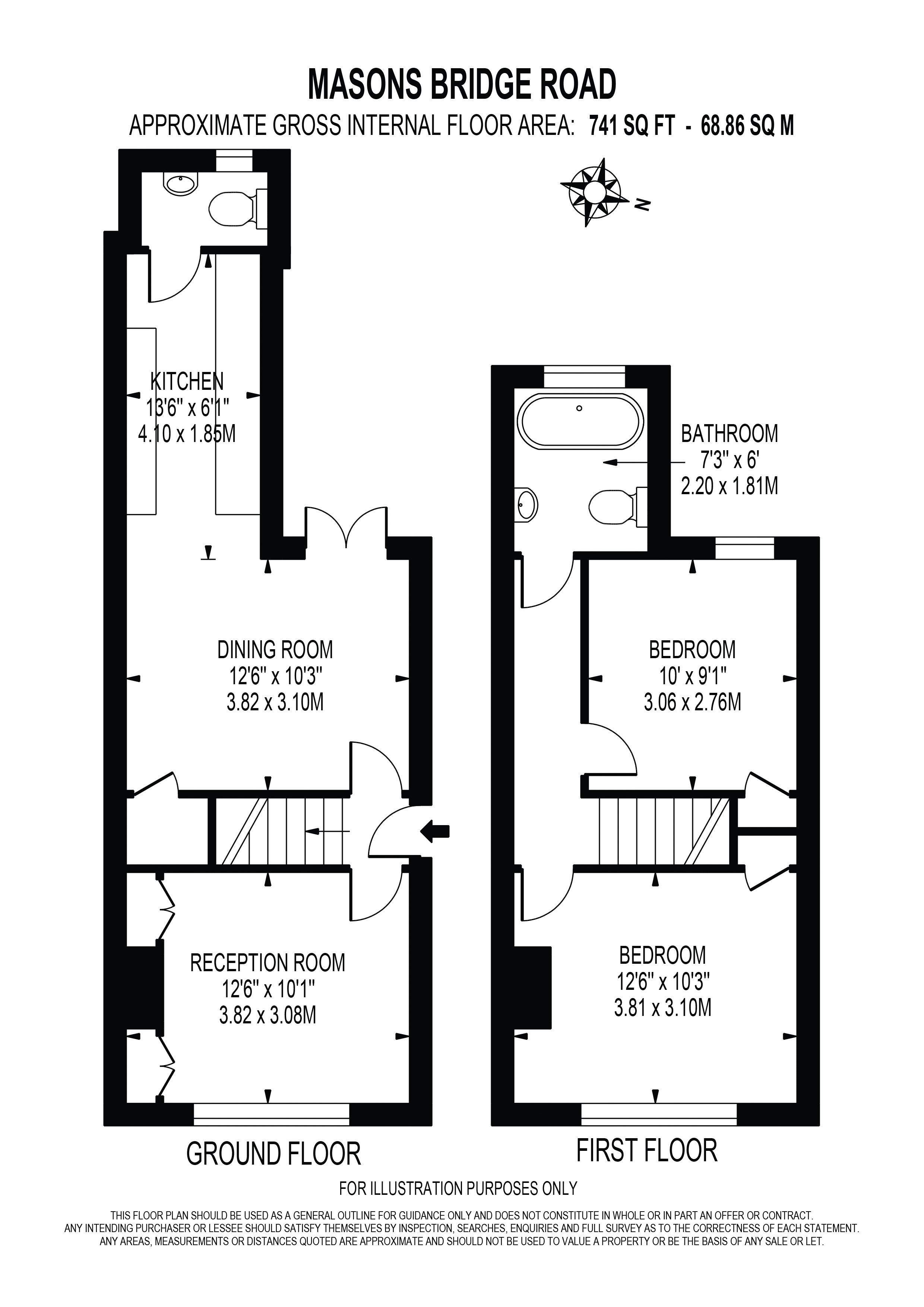 66, Masons Bridge Road, Redhill floorplan
