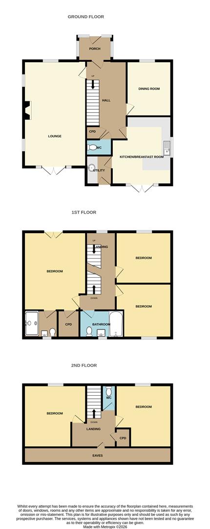 17, Beswetherick Field, Luxulyan floorplan