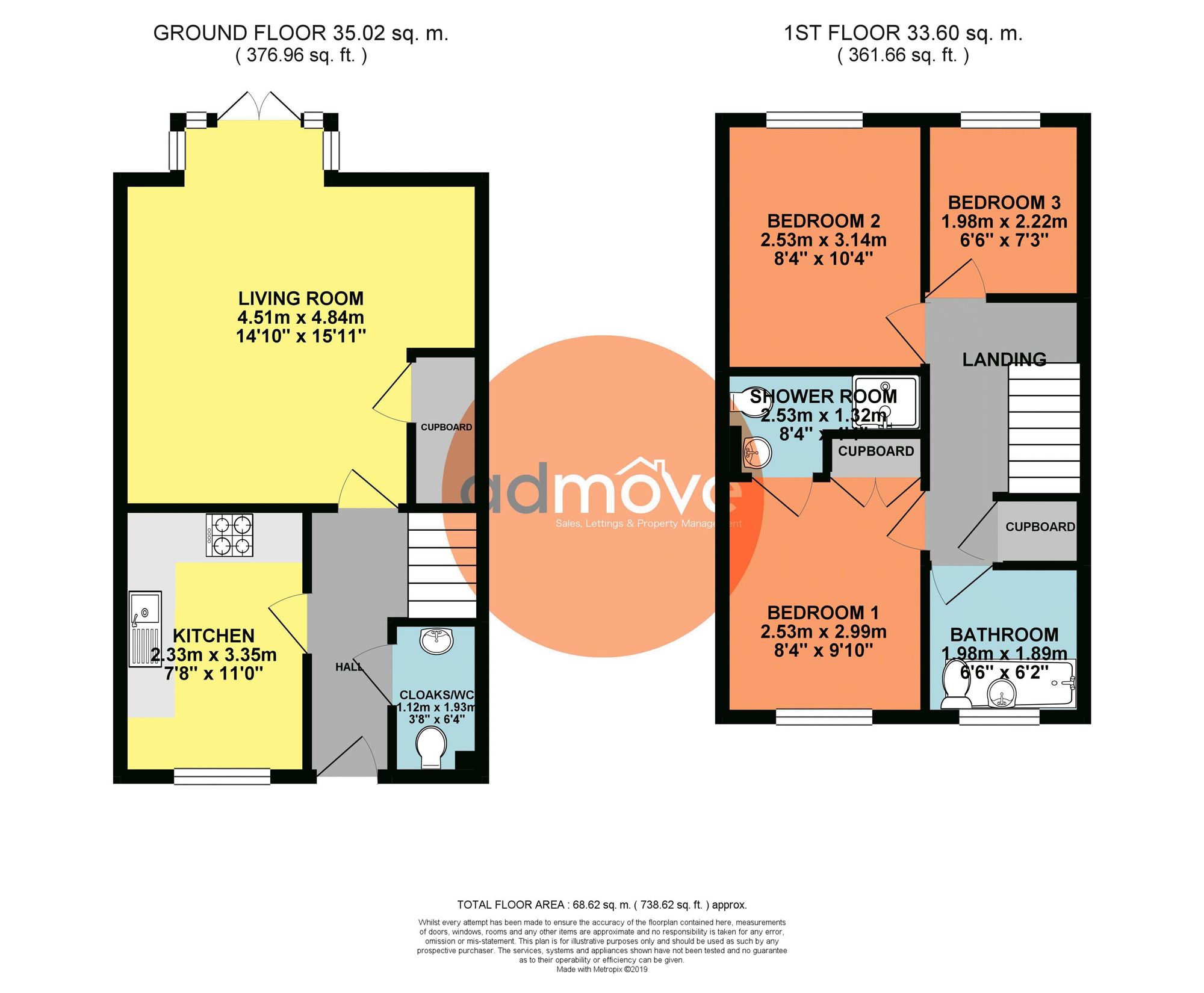 6 Vaughan Road, Altrincham floorplan