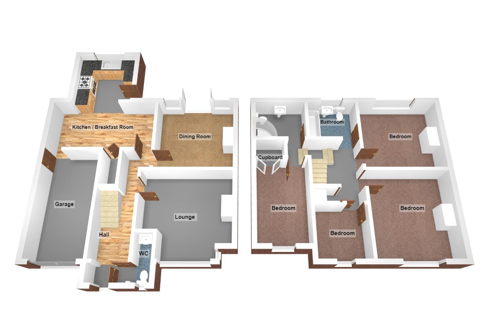 51, Chesterfield Road, Bristol floorplan