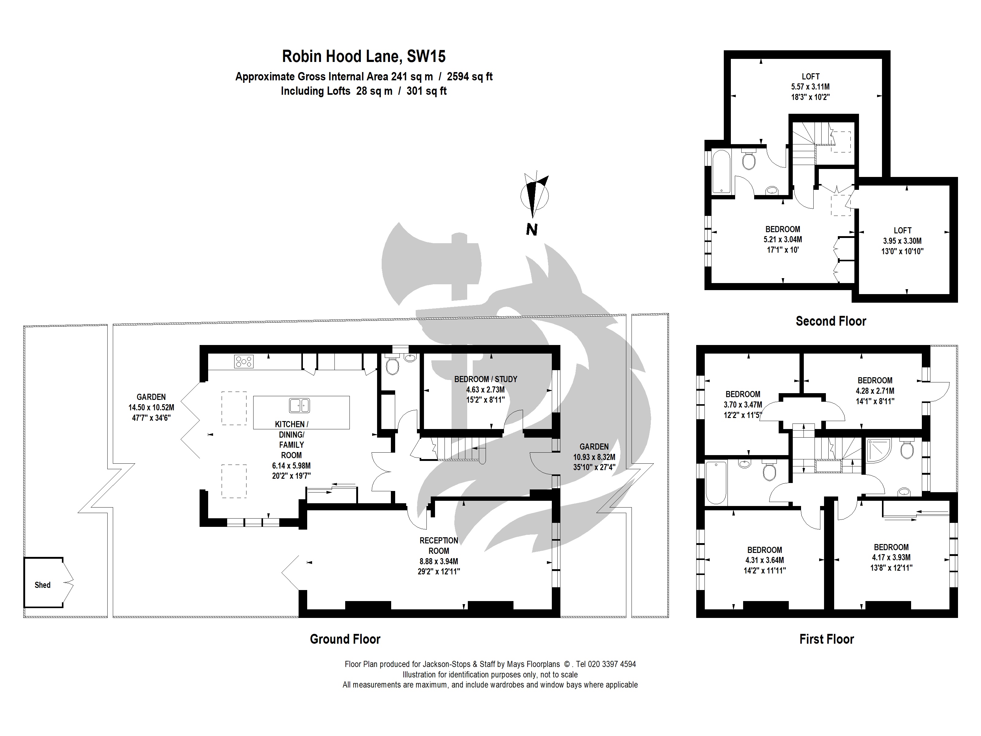 5 Bedrooms Semi-detached house for sale in Robin Hood Lane, London SW15