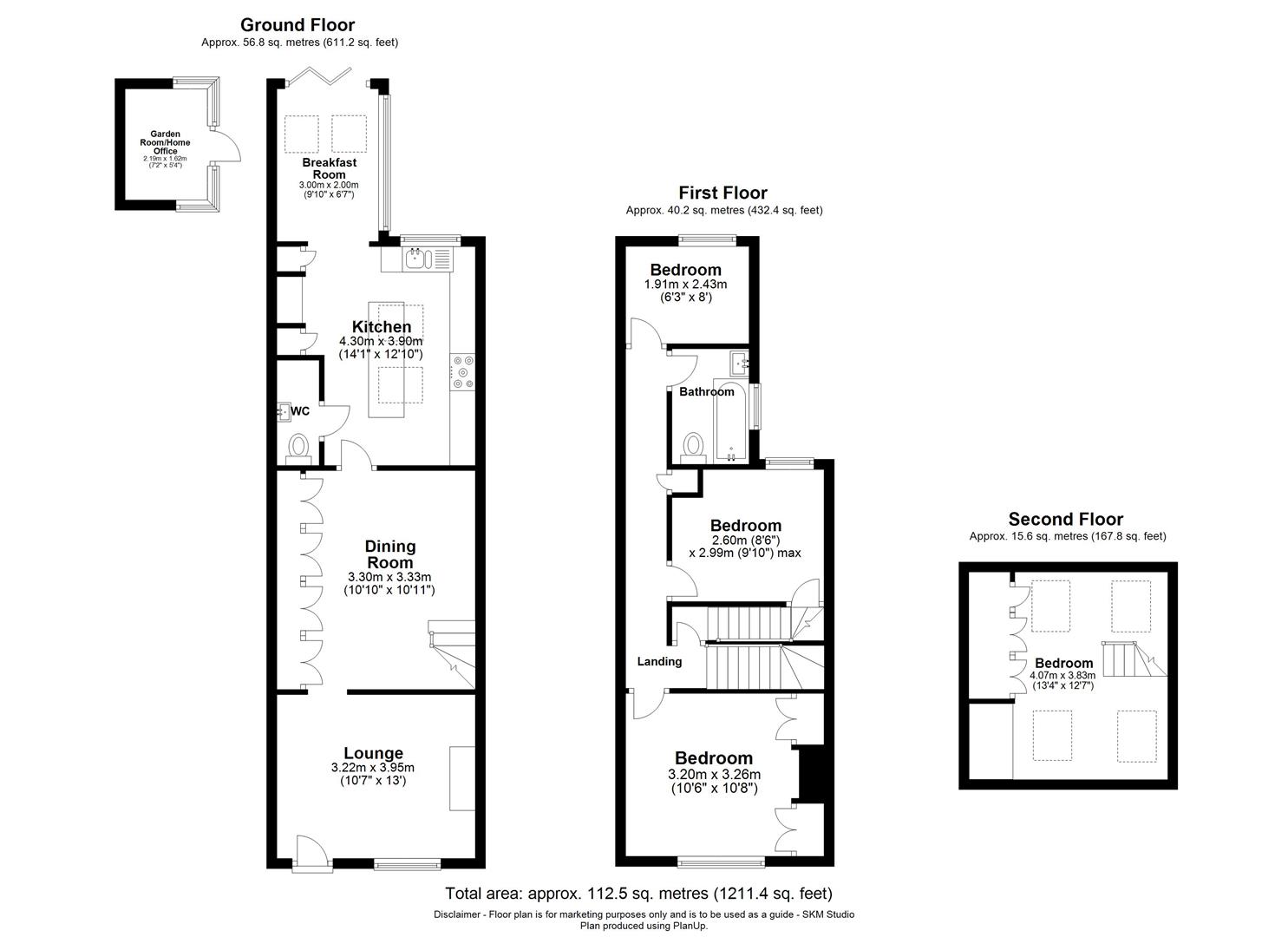 Kings Road, St.Albans AL3, 4 bedroom terraced house for sale 61032224