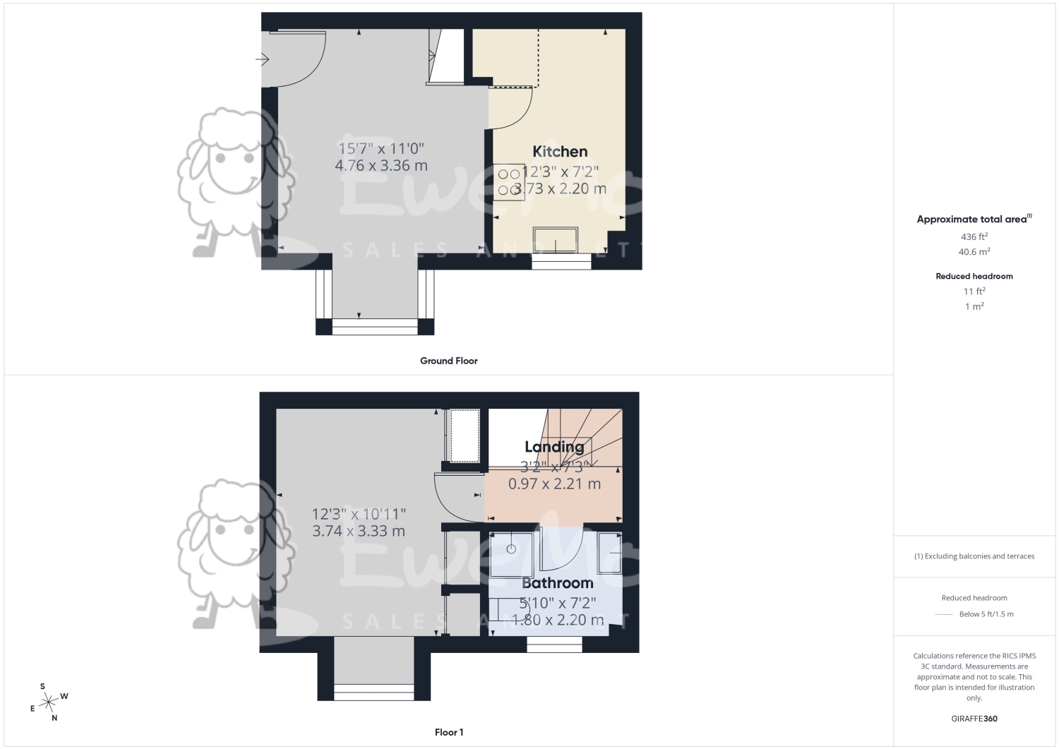 34, Danehurst Place, Andover floorplan