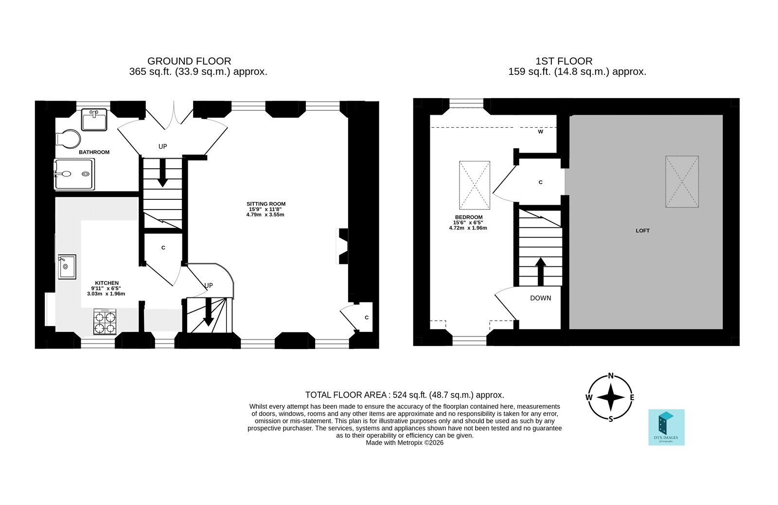 The Burgher Kirk, 136, South Street, Fife floorplan