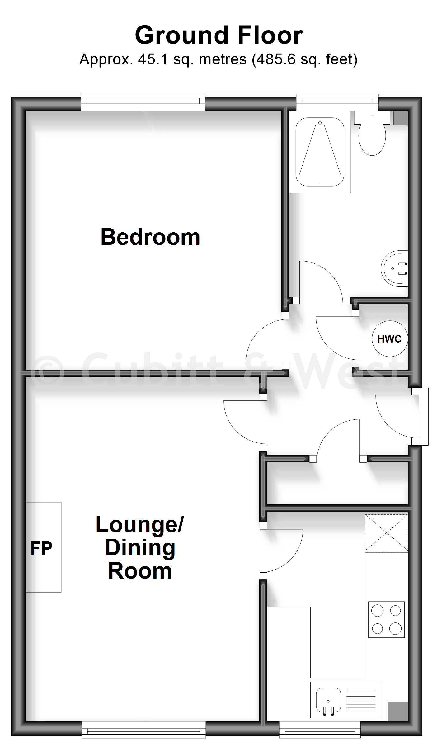 The Forge, Windmill Platt, Handcross floorplan