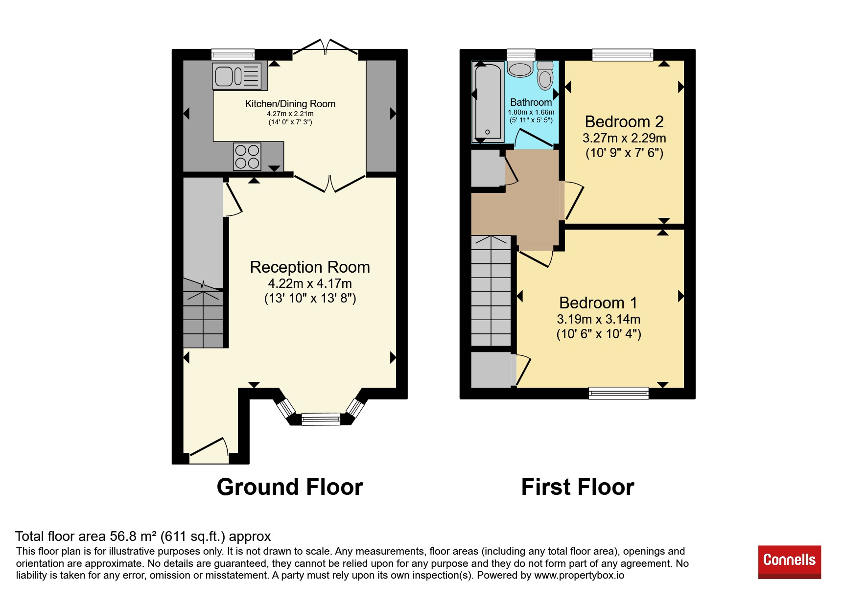 3, Holly Close, Grantham floorplan