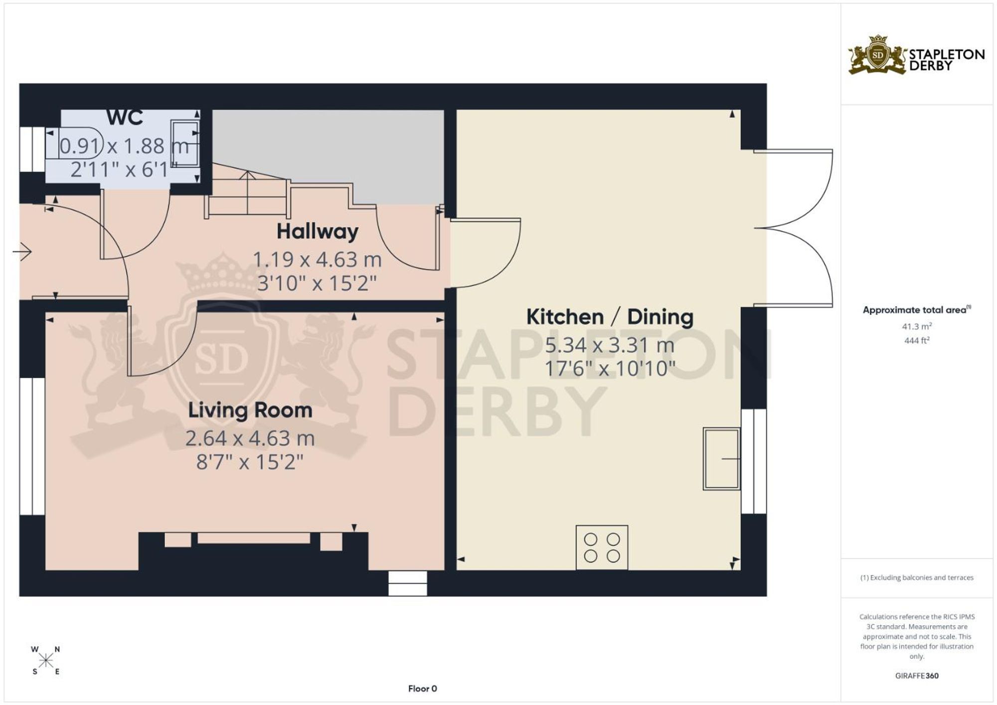 119 Stephenson Grove, Prescot floorplan