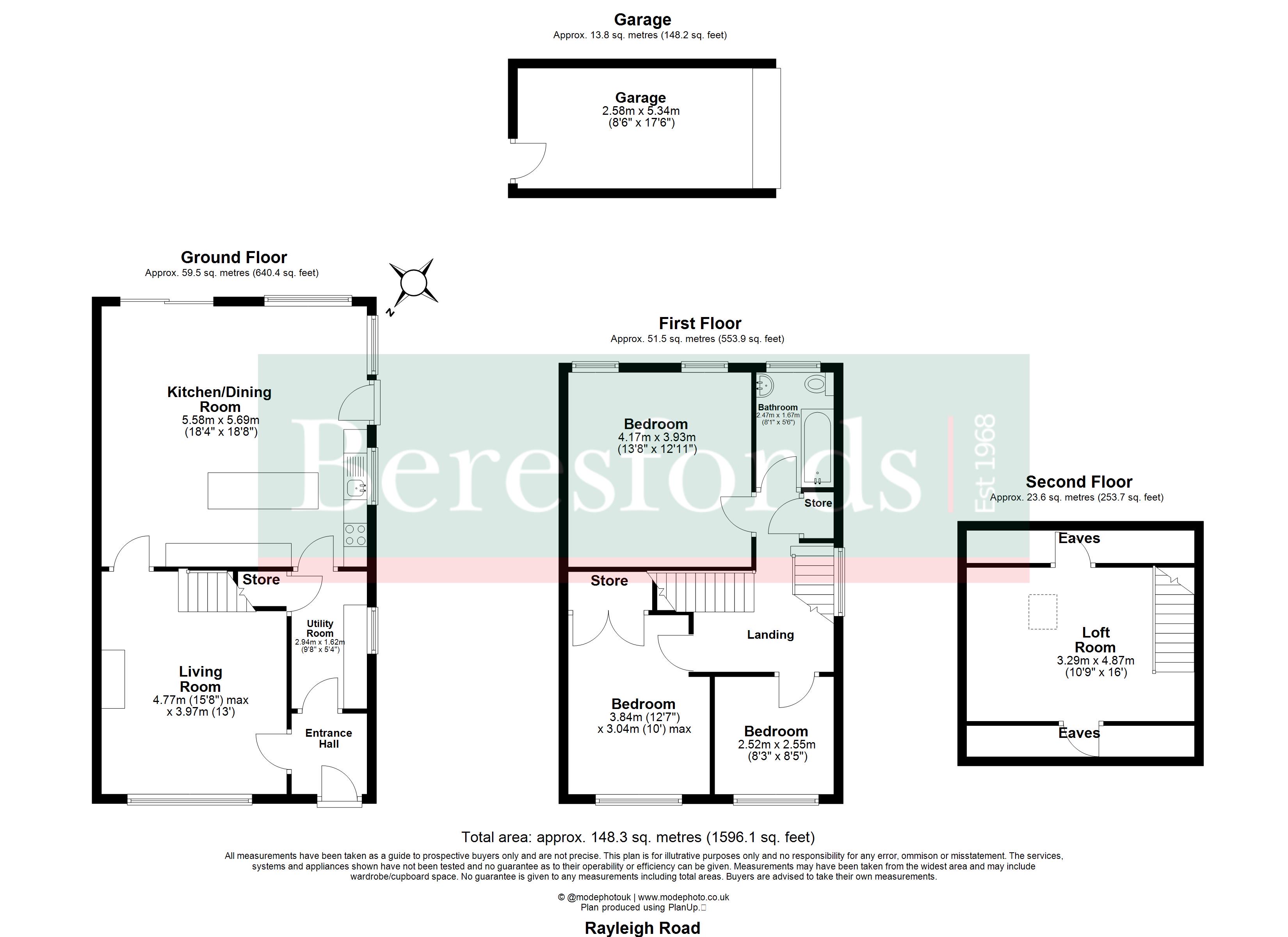 70, Rayleigh Road, Brentwood floorplan