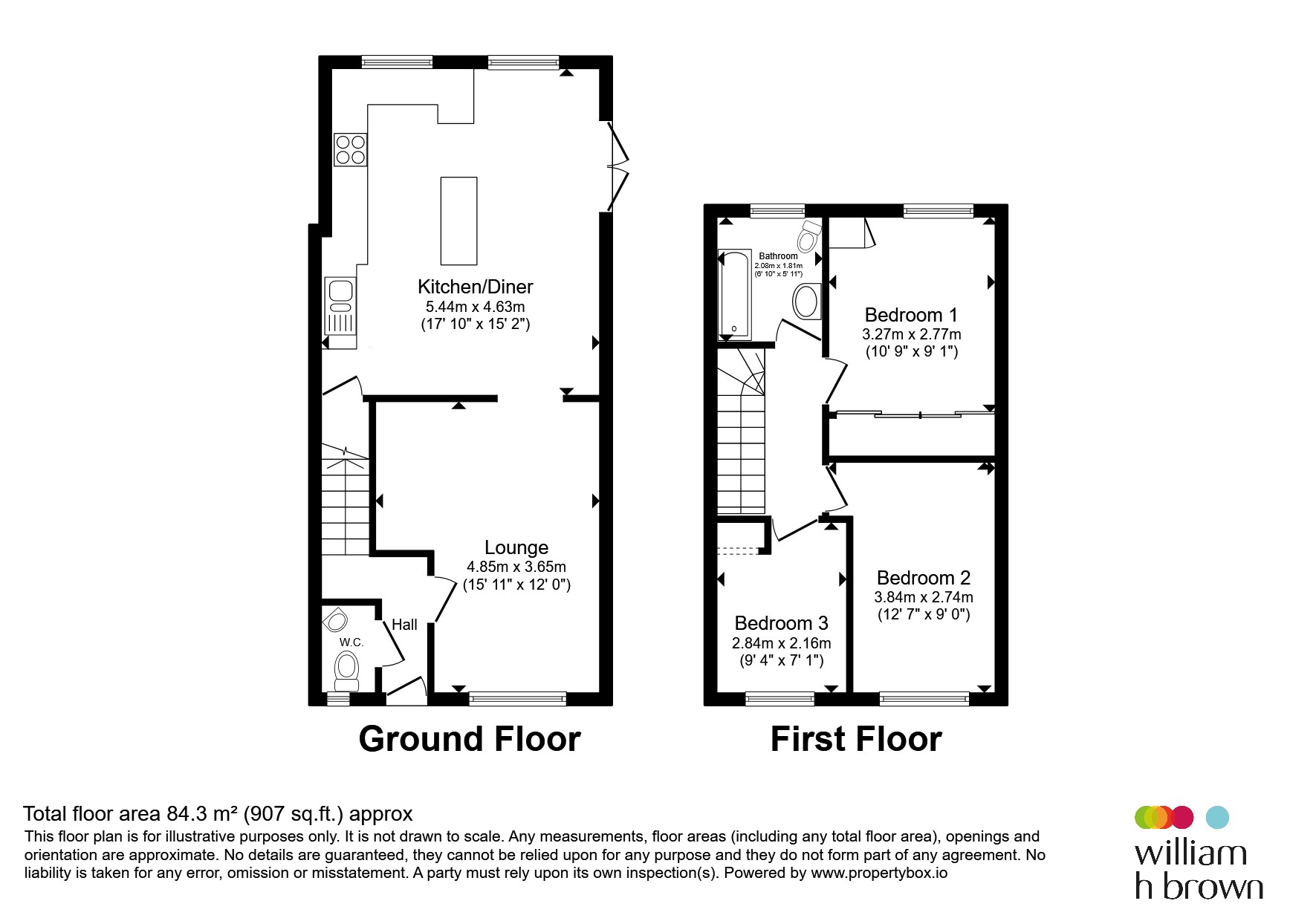 50, Heathgate, Hertford floorplan