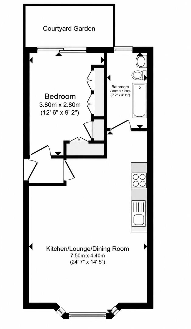 8a, Whitehall Lane, Grays floorplan