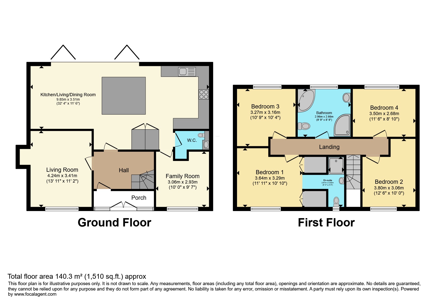 23, Telmah Close, Stretton, Burton-on-trent floorplan