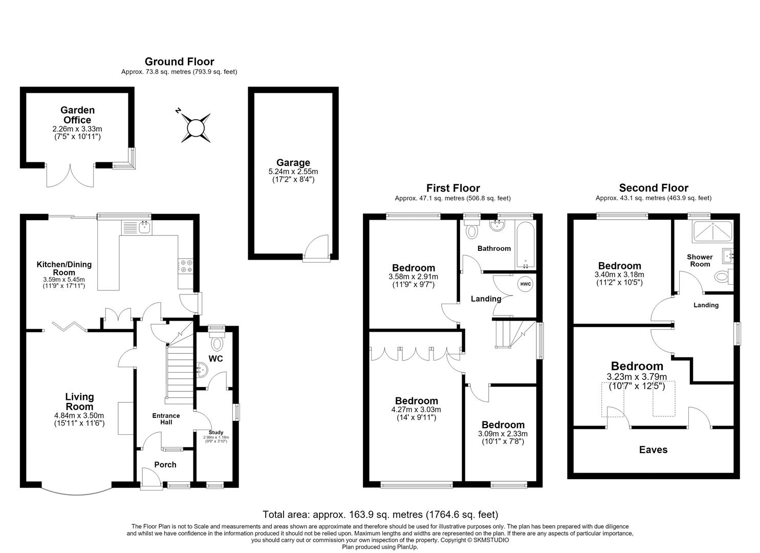 Links Way, Croxley Green floorplan