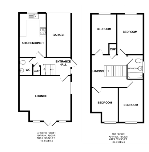 4 Bedrooms Semi-detached house for sale in Heaton Way, Tiptree, Colchester CO5