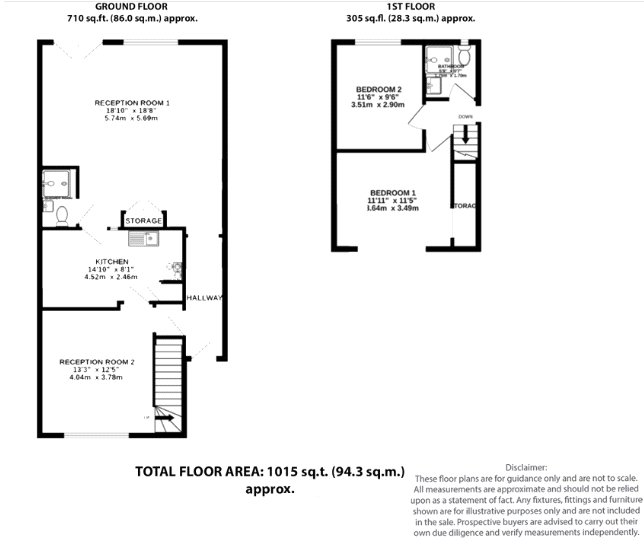 6, Gaskarth Road, Edgware floorplan