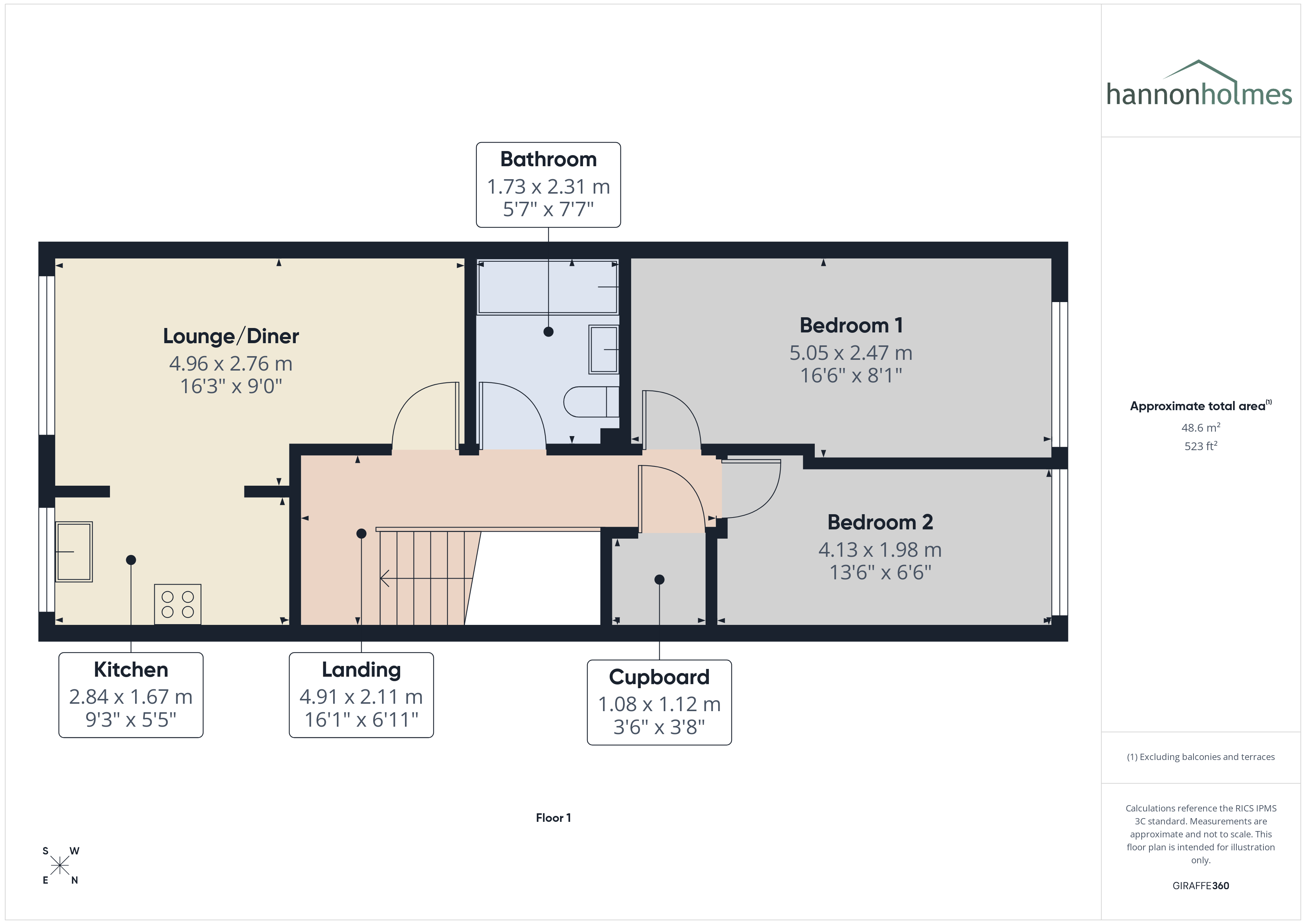 11 Heywood Mews, Heywood Street, Bolton floorplan