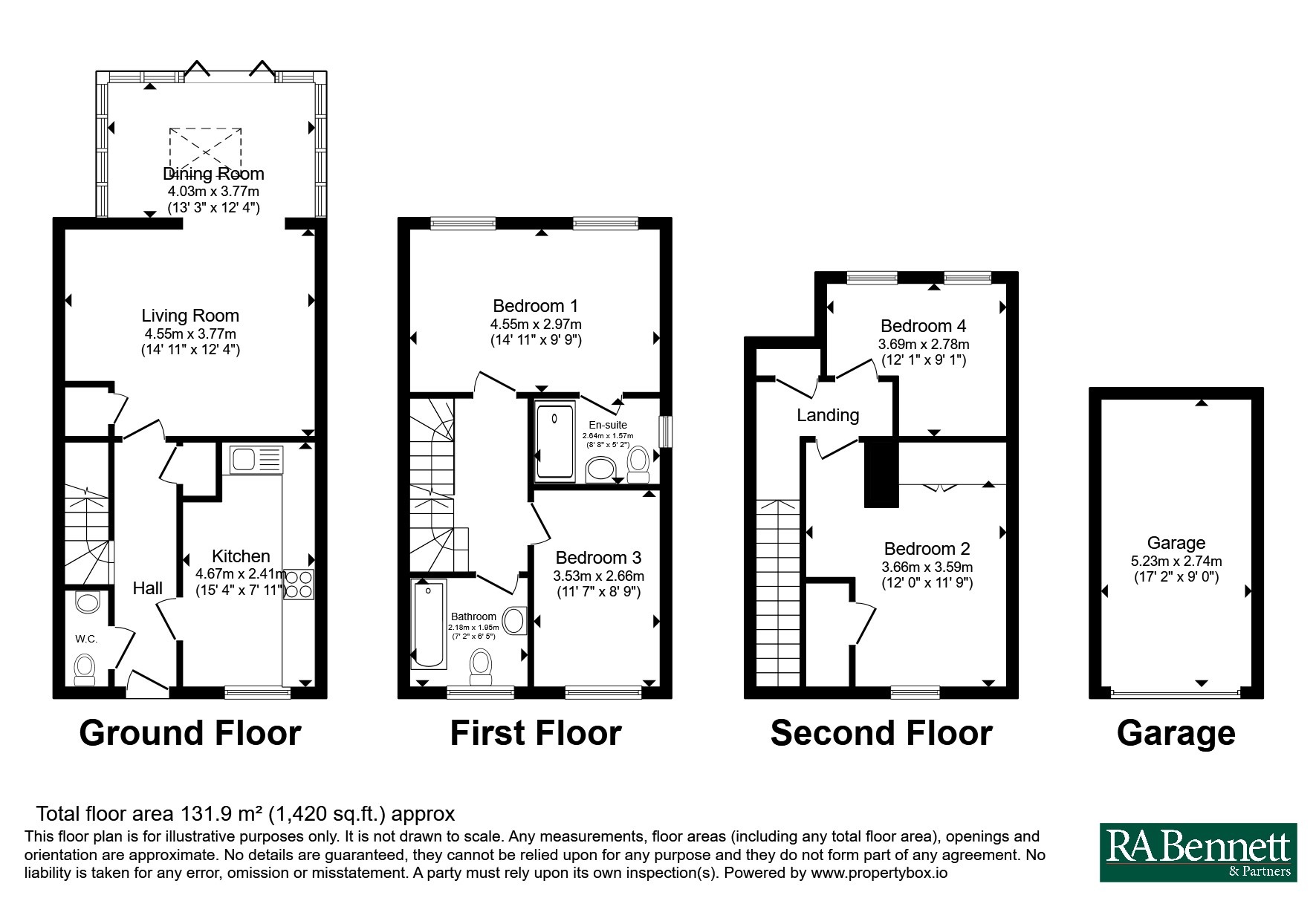 16, Brittain Lane, Warwickshire floorplan