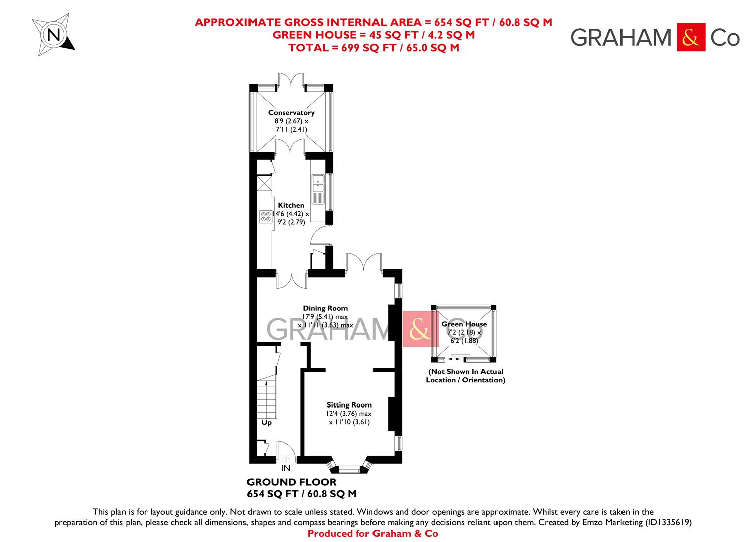 58, Winchester Road, Whitchurch floorplan