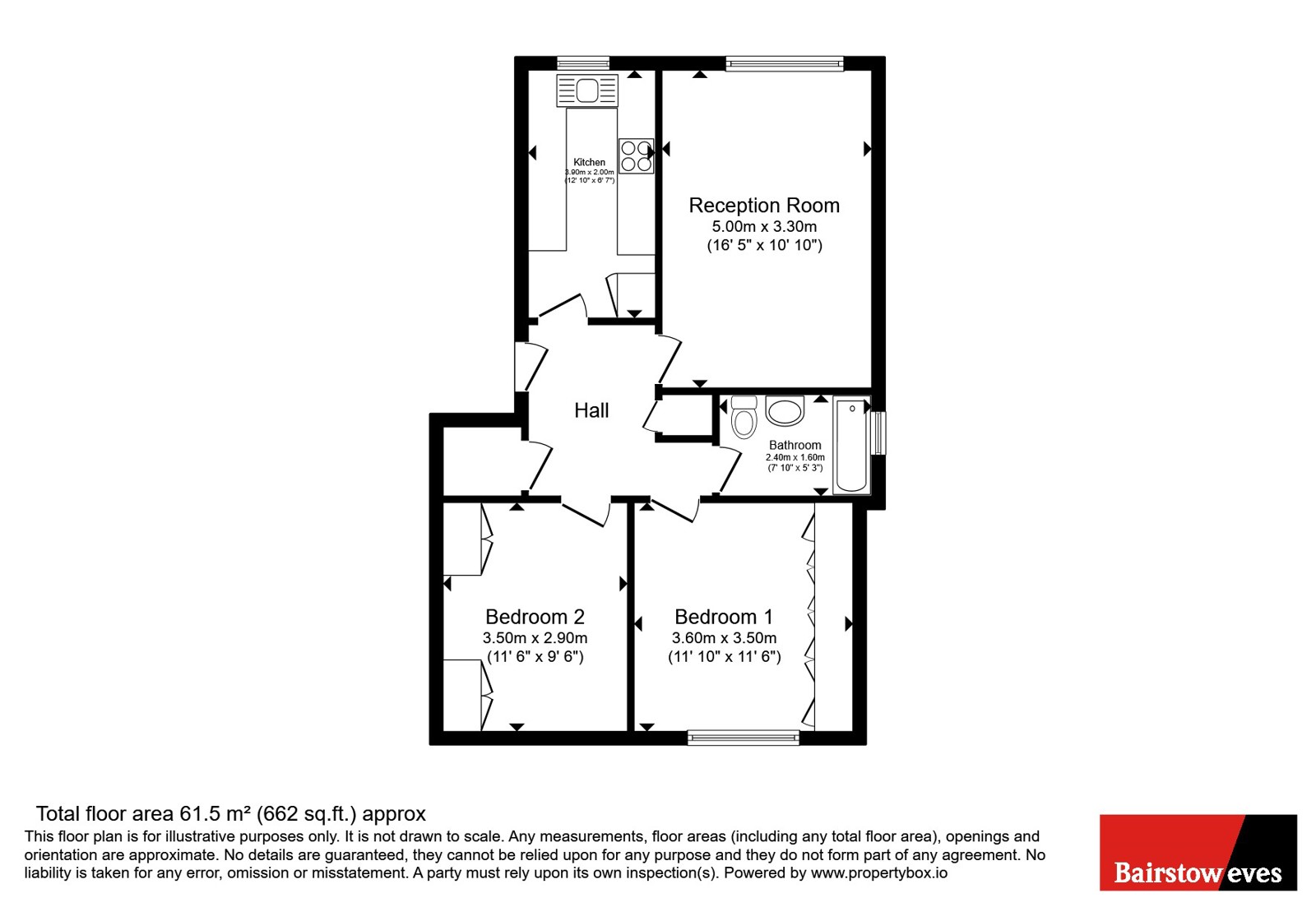 39, St. Peters Close, Ilford floorplan