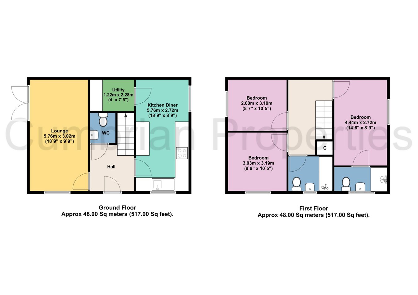 6, Heron Grove, Appleby-in-Westmorland floorplan