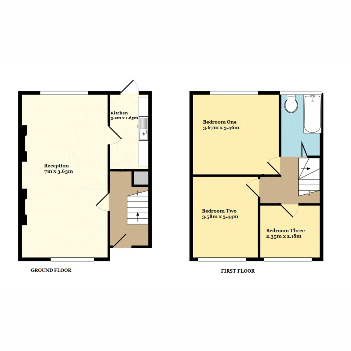 12, Orange Hill Road, Edgware floorplan